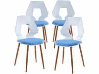 Trisens 2er 4er Set Design Stühle Esszimmerstühle Küchenstühle...