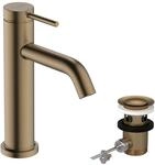 hansgrohe Tecturis S - Waschtischarmatur mit Zugstange, energiesparend (CoolStart),