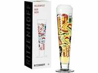 RITZENHOFF 1011011 Bier-Glas 330 ml - Serie Heldenfest, Motiv Nr. 11 - Barber –