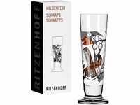RITZENHOFF 1061009 Schnaps-Glas 40 ml – Serie Heldenfest, Motiv Nr. 9 – Barber