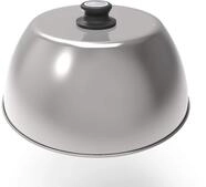 Lotus-Grill Grillhaube f&uuml;r den LotusGrill aus Edelstahl mit Thermometer - zur