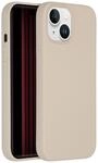 ACCEZZ Liquid H&uuml;lle aus Silikon - Geeignet f&uuml;r iPhone 15 - Stone