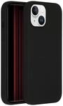 ACCEZZ Liquid Silikon-Backcover mit MagSafe - Geeignet f&uuml;r iPhone 15 - Schwarz