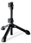 K&M 23150 Tischstativ &ndash; Stahl, Schwarz &ndash; Stufenlos 23 - 43 cm H&ouml;he, 3/8