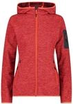 CMP Damen Damenjacke mit Fester Kapuze Fleecejacke (1er Pack)