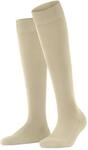 FALKE Damen Kniestr&uuml;mpfe ClimaWool W Kh Wolle Lyocell lang einfarbig 1 Paar, Beige