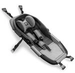 QERIDOO H&auml;ngematte Modell Plus mit Sicherheitsrahmen f&uuml;r Babytransport - Grau