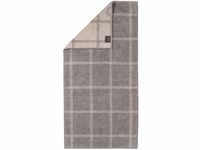 Cawö Luxury Home Duschtuch Two-Tone 604 | 70 Graphit - 80 x 150