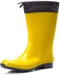 Ladeheid Gummistiefel Damen mit Stulpe Wasserdicht Regenstiefel f&uuml;r Jede...