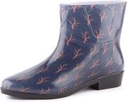 Ladeheid Kurze Gummistiefel Damen Elegant Regenstiefel Damen mit Muster...