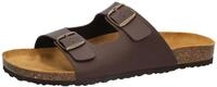 Lico Herren Bioline Concrete Pantoletten, Braun, 50 EU