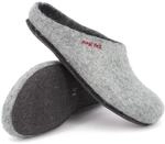 Magicfelt Filzpantoffeln 709 aus Mulesing-freier Merino-Schurwolle &ndash; Handgefertigte