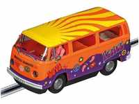 Carrera Digital 132 I VW Bus T2b Peace and Love I Hippie Stil auf der Rennstrecke I