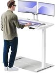 Desktronic Homeone H&ouml;henverstellbarer Schreibtisch 120 &times; 60 cm &ndash; Elektrischer