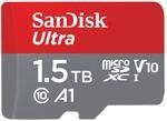 SanDisk Ultra Android microSDXC UHS-I Speicherkarte 1,5 TB + Adapter (F&uuml;r