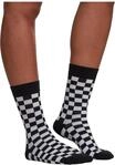 Urban Classics Herren Checker 2-pack Socken, Mehrfarbig (Black/White 00826), 39-42 EU