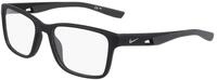 NIKE Brille Gr&ouml;&szlig;e 53 mm Matte Black,Dark Grey, EYE SIZE: 53 BRIDGE: 17 HORIZONTAL