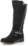 Rieker Damen Winterstiefel 94652, Frauen Stiefel, wasserabweisend,