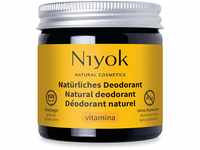 Niyok® 2-in-1 anti-transpirante Deocreme "Vitamina" (40ml) • Natürliches...