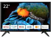 DYON Smart 22 XT-2 55 cm (22 Zoll) Fernseher (Full-HD Smart TV, HD Triple Tuner