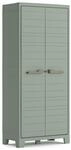 Keter Planet Outdoor Kunststoffschrank/Besenschrank, Utility, jadegr&uuml;n, 80 x 44 x
