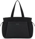 Kapten & Son Hellvi Shopper All Black 25 L | Sporttasche Damen Schwarz | Weekender &