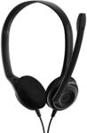 EPOS PC 8 USB On-Ear-Stereo Wired Headset mit Mikrofon, Kopfh&ouml;rer mit Kabel,