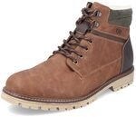 Rieker Herren Schn&uuml;rstiefeletten F3611, M&auml;nner Stiefeletten, wasserabweisend,
