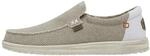 Hey Dude Mikka Braided Herren - Slip on Schuhe - Mokassin Stil, Off White, 42