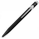 CARAN d'ACHE - Kugelschreiber 849 aus Metall - Schwarz mit schwarzer Mine, 1 St&uuml;ck