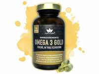 naturalie® - Omega 3 Gold | premium Fischöl mit 80% Omega 3 Fettsäuren | sehr