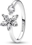 PANDORA Timeless Funkelndes Herbarium Cluster Offener Ring aus Sterling Silber mit