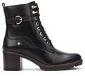 Pikolinos Stiefeletten mit Absatz in Leder LLANES f&uuml;r Frauen Farbe Black
