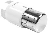 Kermi Design-Thermostatkopf weiss/chrom; ZV00380003