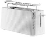 Alessi Pliss&eacute; MDL15 W - Langer Doppelfach-Toaster, aus Thermoplastischem Harz,