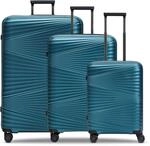 Pactastic Ultra leicht Hartschalen Koffer-Set 3-teilig | Robustes Polypropylen