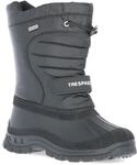 Trespass DODO, Unisex-Kinder Schneestiefel, Schwarz (Black BLK), 28 EU (10 UK)