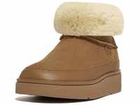 FitFlop Damen GEN-FF Mini Double-Faced Shearling Winter Boots, Chocolate Brown, 38 EU
