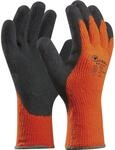 Arbeitshandschuh WINTER GRIP | Gr&ouml;&szlig;e 9 (L) | orange/schwarz | sch&uuml;tzt vor K&auml;lte 