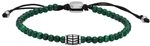 Fossil Armband F&uuml;r M&auml;nner, L&auml;nge: 250mm, Breite: 4mm Silbernes Edelstahlarmband,