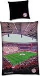 FC Bayern M&uuml;nchen Bettw&auml;sche Allianz Arena I 135x200cm I Mehrfarbig I