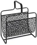 HAKU Zeitschriftenst&auml;nder schwarz Metall Zeitungsst&auml;nder Zeitungsablage -...