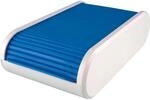 helit H6218030 - Visitenkartenbox &bdquo;the personal, blau transluzent/wei&szlig;