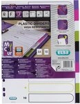 Oxford A4 Kunststoff-Register myColour, blanko, 10 Blatt, 10-teilig