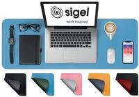SIGEL SA602 Schreibtischunterlage, einrollbar, wasserdicht, rutschfest, hochwertiges