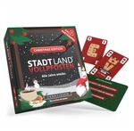 DENKRIESEN Stadt Land Vollpfosten Das Kartenspiel - Christmas Edition | ab 8 Jahren,