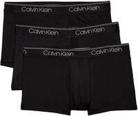 Calvin Klein Herren 3er Pack Boxershorts Low Rise Trunks Baumwolle mit Stretch,