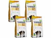 Yarrah - Trockenfutter mit Huhn für Erwachsene Hunde Bio - 2 kg - 4er Pack