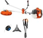 Husqvarna 135R Benzin-Freischneider mit Bullhorn-Griff &ndash; 34,6-cm&sup3;-X-Torq&reg;-Motor,