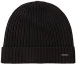 Joop! Herren warme Strickm&uuml;tze aus 100% Wolle, Black